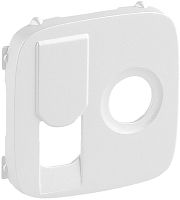 Лицевая панель Legrand Valena Allure для 2-м. розетки TV+RJ45 жемчуг картинка